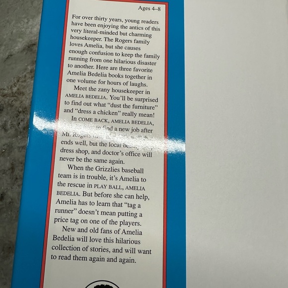 Adventures of Amelia Bedelia - Hardcover I can read book. Features 3 stories - Picture 4 of 6